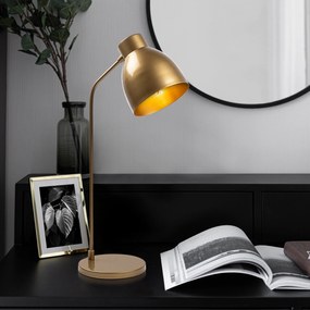 Candeeiro de Mesa Murek – Dourado – 18 x 29 x 60 cm