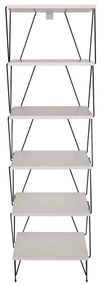Estante Balaban – Branco – 46 cm x 165 cm x 30 cm
