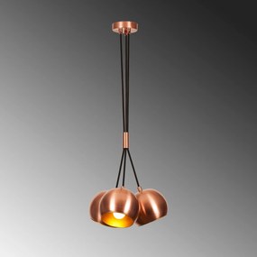 Candeeiro de Teto Sivani – Cobre Dourado – 30 cm