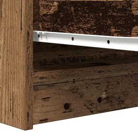 Aparador 100x35x76 cm derivados de madeira madeira velha