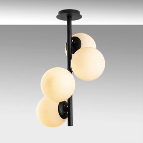Chandelier Faze – Preto – 32 x 32 cm