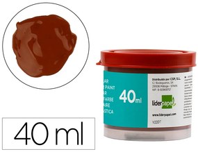 Guache Escolar 40 Ml Castanho