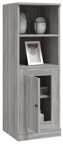 Aparador alto 36x35,5x103,5 cm derivados madeira cinza sonoma