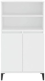Aparador alto 60x36x110 cm derivados de madeira branco