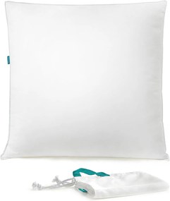 Travesseiro macio com enchimento generoso | SONGMICS | 80 x 80 x 20 cm | TBP002W01.