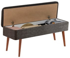 Conjunto de Mesa de Jantar Extensível e Cadeiras Vina – Nogueira e Ant