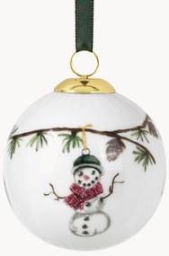 Bola de Natal artesanal em porcelana Hammershøi