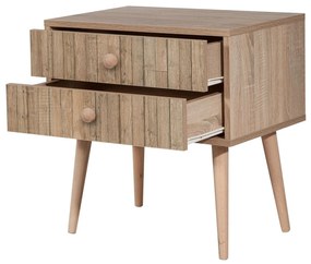 Mesa de Cabeceira Two – Carvalho Sonoma – 60 cm x 61 cm x 40 cm