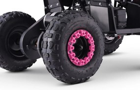 Moto 4 elétrica para crianças ATV Motors ESCAPE 800W Rosa
