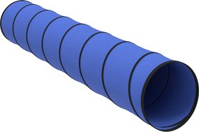 PawHut Túnel de Agility para Cães 300 x 50 cm Túnel para Cães com 4 Estacas Bolsa de Transporte Túnel de Brincadeira para cães pequenos, médios Azul | Aosom Portugal