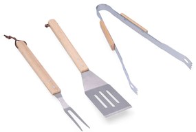 Utensílios para Churrasco Edm 5,5 X 25 cm / 39 cm / 35 cm