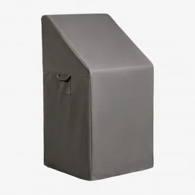 Capa Protetora 68x68 Cm Para Cadeiras De Jardim Otley Cinza Antracite - Sklum