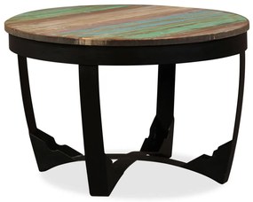 vidaXL Mesa de centro madeira reciclada maciça 60x40 cm