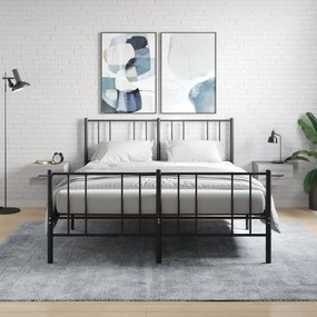 Conjunto de 2 Mesas de Cabeceira de Parede - 2 pcs - 35x35x20 cm - cin