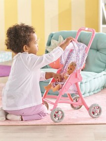 Carrinho de bebé Ursos, para boneca - COROLLE rosa