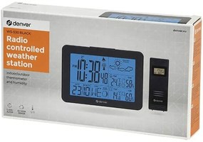 Estação Meteorológica Multifunções Denver Electronics 117160000050 Preto