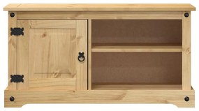 Móvel de TV Corona 100x40x52 cm madeira de pinho maciça