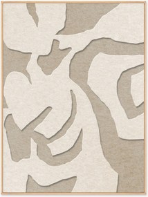 Quadro acústico emoldurado Soft Embrace 1