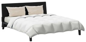 Edredão com travesseiro 3 pcs Branco 240 x 260 cm Penugem