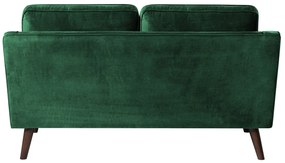 Sofá de 2 lugares em veludo verde LOKKA Beliani