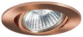 Conjunto de 10 focos embutidos de cobre inclináveis - Cisco Design,Moderno