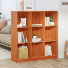 vidaXL Estante / Divisor de Ambiente Castanho-mel 104 x 33 x 110 cm