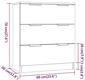 Aparador Flix de 180 cm - Carvalho - Design Moderno