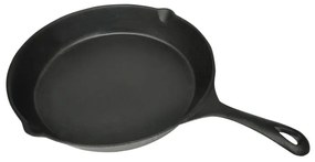 Frigideira de ferro fundido redonda 30 cm