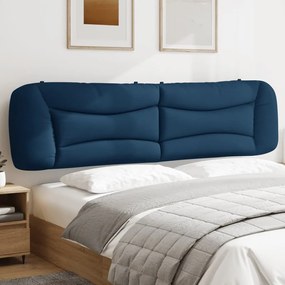 Almofadão de cabeceira 200 cm tecido azul