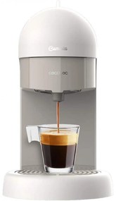 Máquina de café Express Capricciosa White 19 barras de pressão, adequada para café moído e cápsulas de dose única ESE, reservatório de água 600 ml, fi