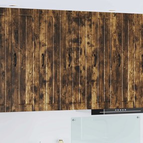 vidaXL Armário de Cozinha Carvalho Defumado 30 x 31 x 100 cm