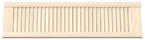 Portas de armário 2 pcs com design de persiana pinho maciço