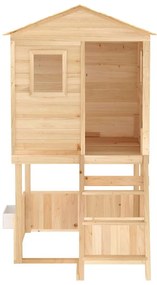 Conjunto de brincar para exterior madeira de abeto maciça