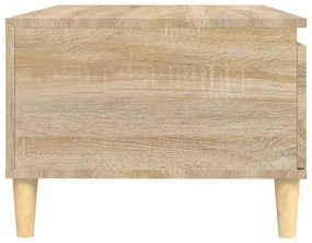 Mesa de centro 90x50x36,5 cm derivados madeira carvalho sonoma