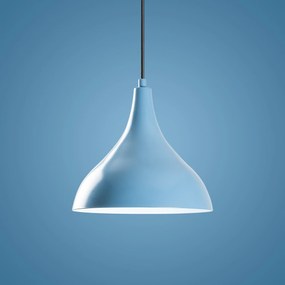 Chandelier Bitlis – Azul Claro – Ø22 h:26 cm