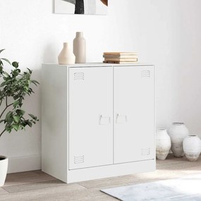 Aparador 67x39x73 cm aço branco