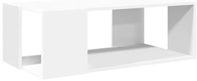 Mesa de centro 89,5x48x30 cm derivados de madeira branco