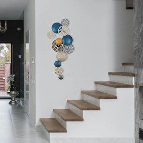 Acessório Decorativo de Parede Bronte – Multicolor – 90 x 8 x 42 cm