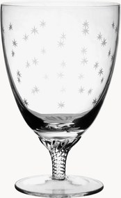 Copos bistrô em cristal artesanal Stars, conjunto de 6