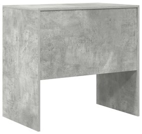 Mesa Betão Cinza 80x50x76 cm Madeira engenheirada