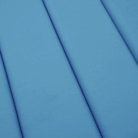 Almofadão p/ espreguiçadeira 200x60x3 cm tecido oxford azul