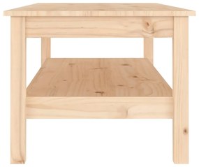 Mesa de centro 110x50x40 cm pinho maciço