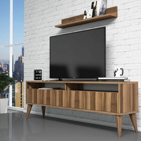 Móvel TV Best – Nogueira – 150x50x30 cm
