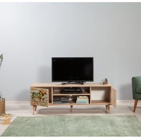 Móvel TV Truva – Carvalho Sonoma – 140 cm x 50 cm x 40 cm