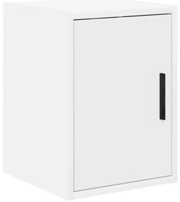Armários de garagem 2 pcs derivados de madeira branco