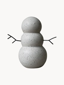 Objeto decorativo de Natal em cerâmica Snowman