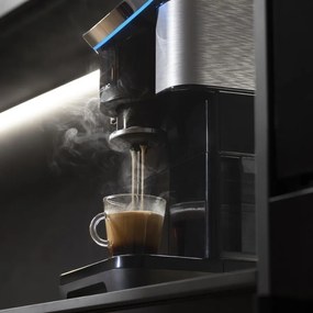 Máquina de café automática compacta Cremmaet Spin com 19 bares e Thermoblock