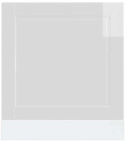 Painel máquina lavar louça Porto branco alto brilho 60x1,5x67cm