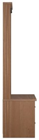 Árvore de Hall SANDNES 87x40x159,5 cm Madeira Maciça de Pinho