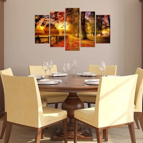 Pintura Decorativa em MDF 5PMX-070 – Multicolor – 110 x 60 cm